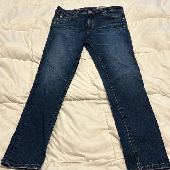 Like New AG Adriano Goldschmied Super Skinny Jeans, 30R - Picture 2 of 8